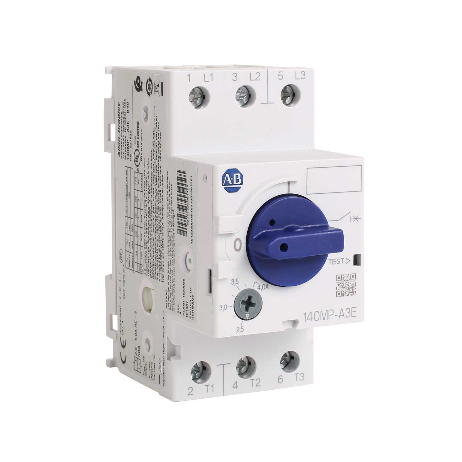 Allen-Bradley 140MP-A3E-A40 Motor Protection Circuit Breaker